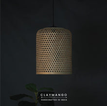 Load image into Gallery viewer, Cyclic Jumbo(Star) - Unique handmade Woven Hanging Pendant Light, Natural/Bamboo Pendant Light for Home restaurants and offices.(Size: 16" * 13" )
