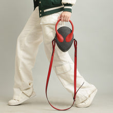 Load image into Gallery viewer, Demigod(Black & Red)- Mini Cross Body bag