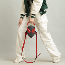 Load image into Gallery viewer, Demigod(Black & Red)- Mini Cross Body bag