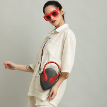 Load image into Gallery viewer, Demigod(Black & Red)- Mini Cross Body bag