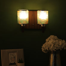 Load image into Gallery viewer, Brown Wall Light Mix Color Glass