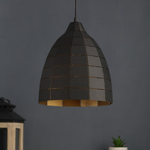 Load image into Gallery viewer, Black Metal Single Hanging Light