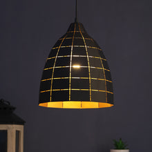 Load image into Gallery viewer, Black Metal Single Hanging Light