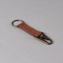 Load image into Gallery viewer, personalized leather key holder
