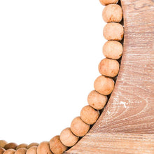 Load image into Gallery viewer, Solid Wood Earthy Round Wall Mirror