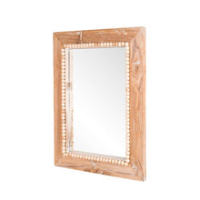 Load image into Gallery viewer, Solid Wood Earthy Rectangle Wall Mirror