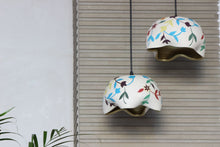 Load image into Gallery viewer, Combo of 2 flower shape hanging lamp