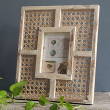 Load image into Gallery viewer, Cane Photo Frame Distressed