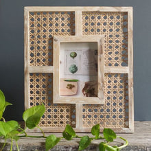 Load image into Gallery viewer, Cane Photo Frame Distressed