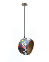 Load image into Gallery viewer, Black décor single hanging lamp