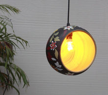 Load image into Gallery viewer, Black décor single hanging lamp