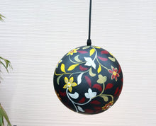 Load image into Gallery viewer, Black décor single hanging lamp