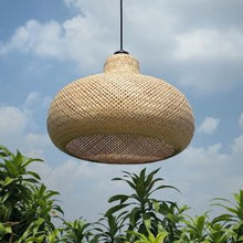 Load image into Gallery viewer, Hemis - Unique handmade Woven Hanging Pendant Light, Natural/Bamboo Pendant Light for Home restaurants and offices.