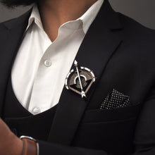 Load image into Gallery viewer, Sagittarius Brooch from Mother of Pearl series - Zodiac collection - Twofolds