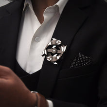 Load image into Gallery viewer, Pisces Brooch from Mother of Pearl series - Zodiac collection - Twofolds