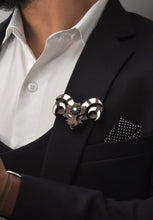 Load image into Gallery viewer, Aries Brooch from Mother of Pearl series - Zodiac collection - Twofolds