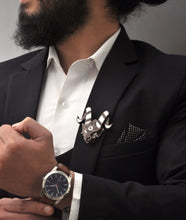 Load image into Gallery viewer, Capricorn Brooch from Mother of Pearl series - Zodiac collection - Twofolds