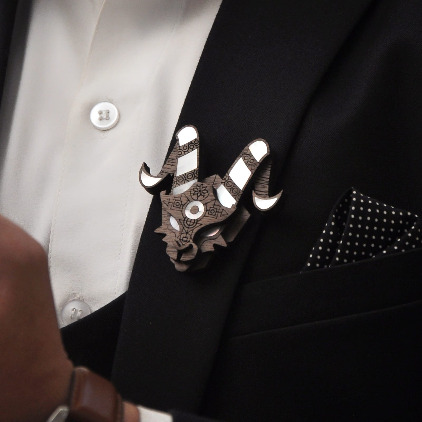 Brooch in “Capricorn” main image 0