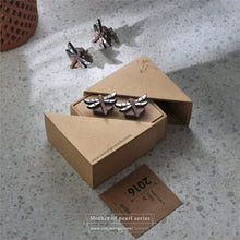 Load image into Gallery viewer, Dragonfly White Mother of pearl inlaid handcrafted cufflinks