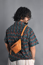 Load image into Gallery viewer, Foxtrot Tan - UNISEX Fanny pack | cross Bag _handcrafted out of genuine leather