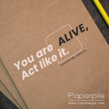 Load image into Gallery viewer, You are Alive - Notebook