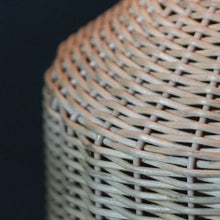 Load image into Gallery viewer, Gamma Vienna - Unique handmade Woven table top Light, Natural Rattan/Cane Table top Light for Home and offices.