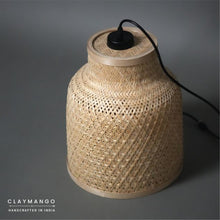 Load image into Gallery viewer, Torchic : Unique handmade Woven Hanging Pendant Light, Natural/Bamboo Pendant Light for Home restaurants and offices.