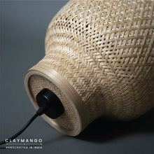 Load image into Gallery viewer, Torchic : Unique handmade Woven Hanging Pendant Light, Natural/Bamboo Pendant Light for Home restaurants and offices.