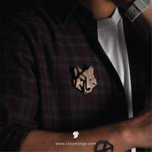 Load image into Gallery viewer, Wolf - My spirit animal collection Brooch-Mens Accessories-Claymango.com