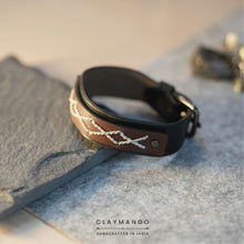 Load image into Gallery viewer, Kubek - Criss-Cross genuine leather wrist bands