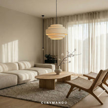 Load image into Gallery viewer, Haven Classic Fabric Pendant Lamp for Home, restaurants and offices.
