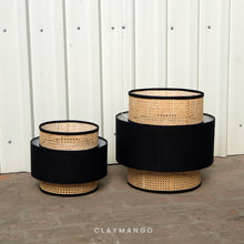 Load image into Gallery viewer, Bali Classic - Pendant lamp with Natural bamboo mesh for Home, restaurants and offices.
