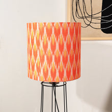 Load image into Gallery viewer, IKKAT Floor Lamp - Ikkat Fabric, Floor Lamp, Indian and Scandinavia fusion, modern Lamps, trending floor lamp
