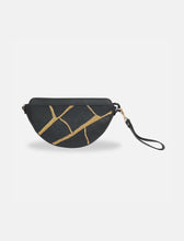 Load image into Gallery viewer, Maeve Crescent Wristlet in Black
