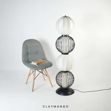 Load image into Gallery viewer, Orbola Floor  Lamp - Floor lamp with Rattan for Home, Restaurants and Offices.
