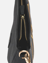 Load image into Gallery viewer, Maeve Crescent Wristlet in Black
