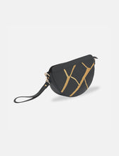 Load image into Gallery viewer, Maeve Crescent Wristlet in Black
