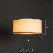 Load image into Gallery viewer, Snare Classic  - Fabric Pendant lamp for Home, restaurants and offices.
