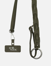 Load image into Gallery viewer, Kenza Phone Lanyard in Olive
