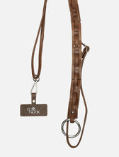 Load image into Gallery viewer, Kenza Phone Lanyard in Tan
