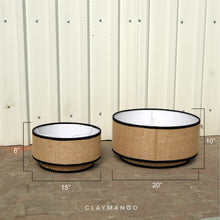 Load image into Gallery viewer, Tulum Classic   - Pendant lamp with Natural bamboo mesh for Home, restaurants and offices.
