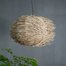 Load image into Gallery viewer, Wegnar - Unique handmade Woven Hanging Pendant Light, Natural/Bamboo Pendant Light for Home restaurants and offices.
