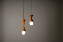 Load image into Gallery viewer, hourglass pendant lamps - small

