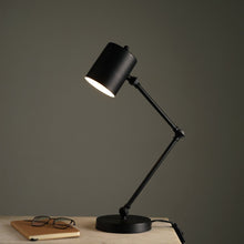 Load image into Gallery viewer, Book Boom Lamp - Black, Modern Scandinavian Design, Premium Metallic Finish, Elegant Swivels
