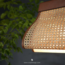 Load image into Gallery viewer, Firefly Mini - Unique handmade Woven Hanging Pendant Light, Natural/Bamboo Pendant Light for Home restaurants and offices.
