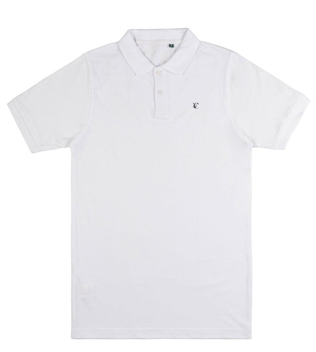 Cotton Piqué Shirt-Style Collar Polo