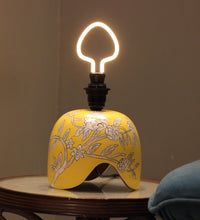 Load image into Gallery viewer, Simple Elegant yellow design Neon Bulb Table Lamp
