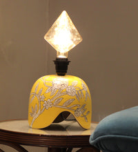 Load image into Gallery viewer, Diamond Bulb with yellow design Table Lamp
