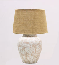 Load image into Gallery viewer, Terracotta vintage white Table Lamp
