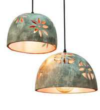 Load image into Gallery viewer, Grey Red Combo- Terracotta Lamp
